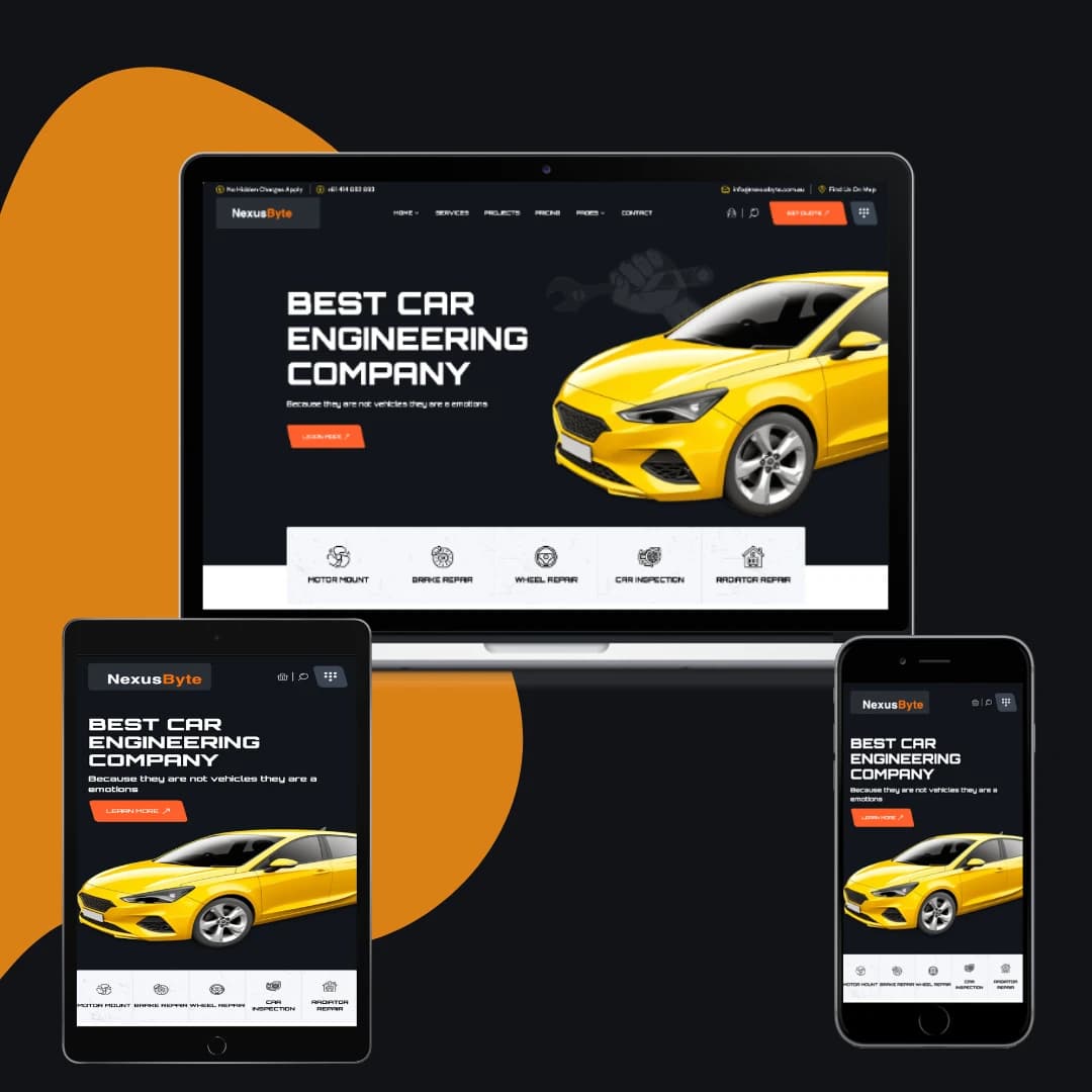 Image of Car Rental Website 2